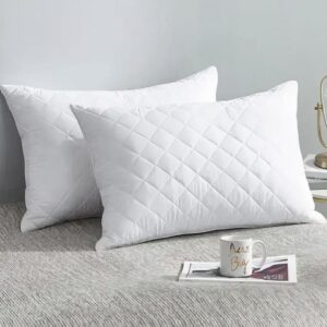 Zinnia Comfort Soft Microfiber Bed Pillows for Sleeping