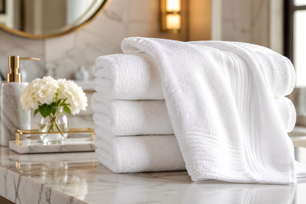 why are hotel towels so soft