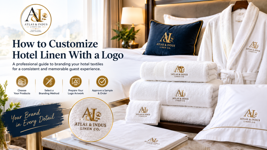 How to Customize Hotel Linen With a Logo