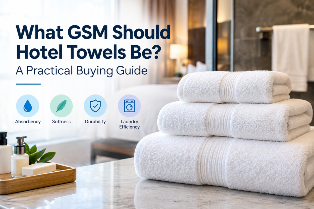 what GSM should hotel towels be